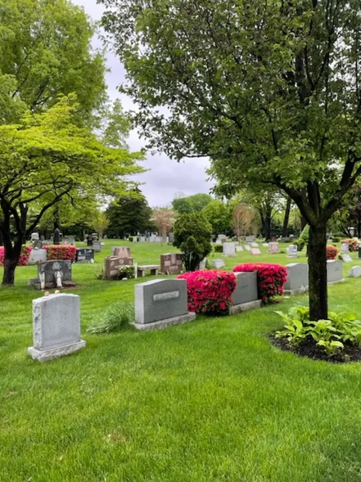 Commack Cemetery Grounds on Long Island, NY
