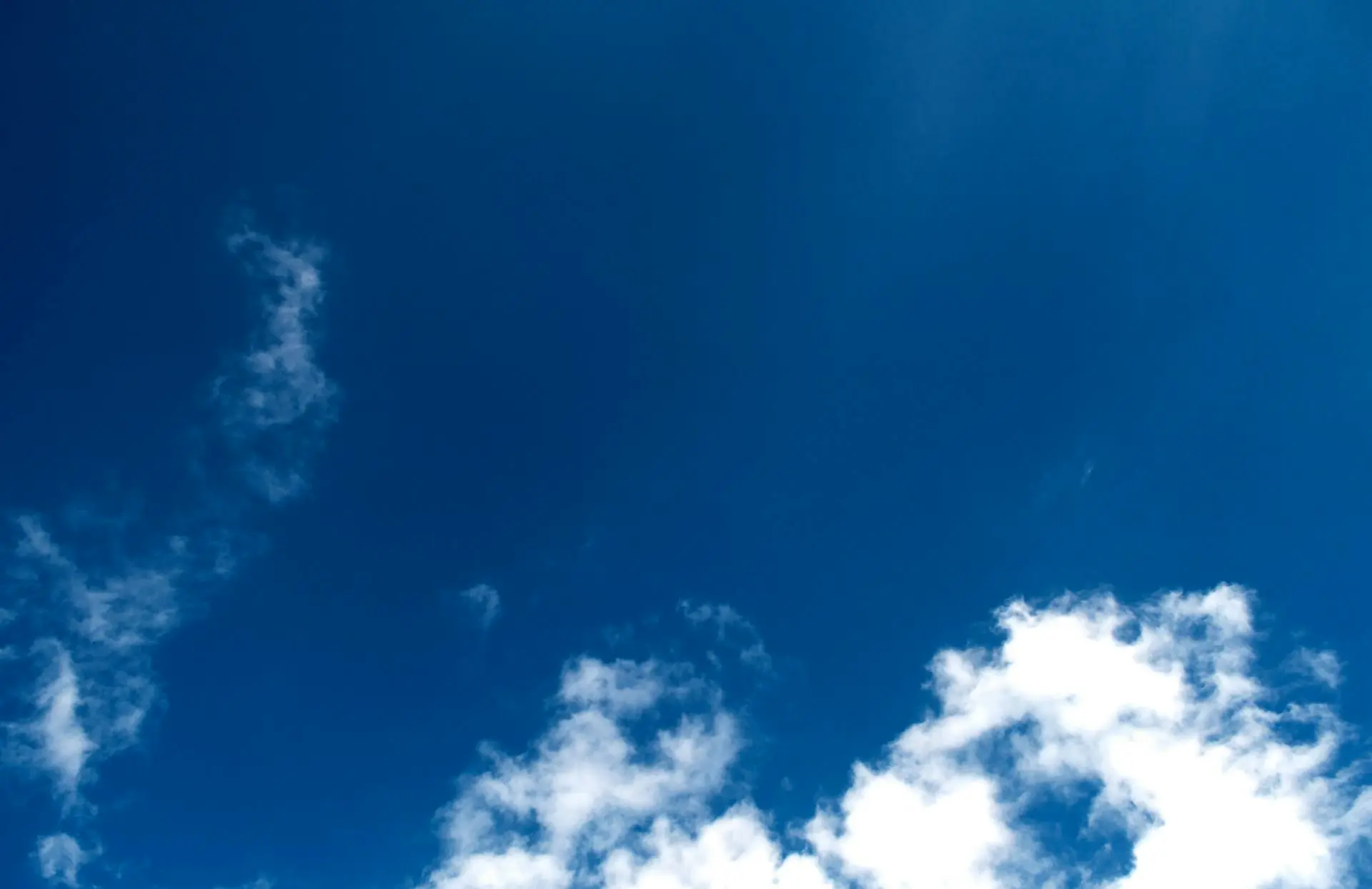 blue sky white clouds