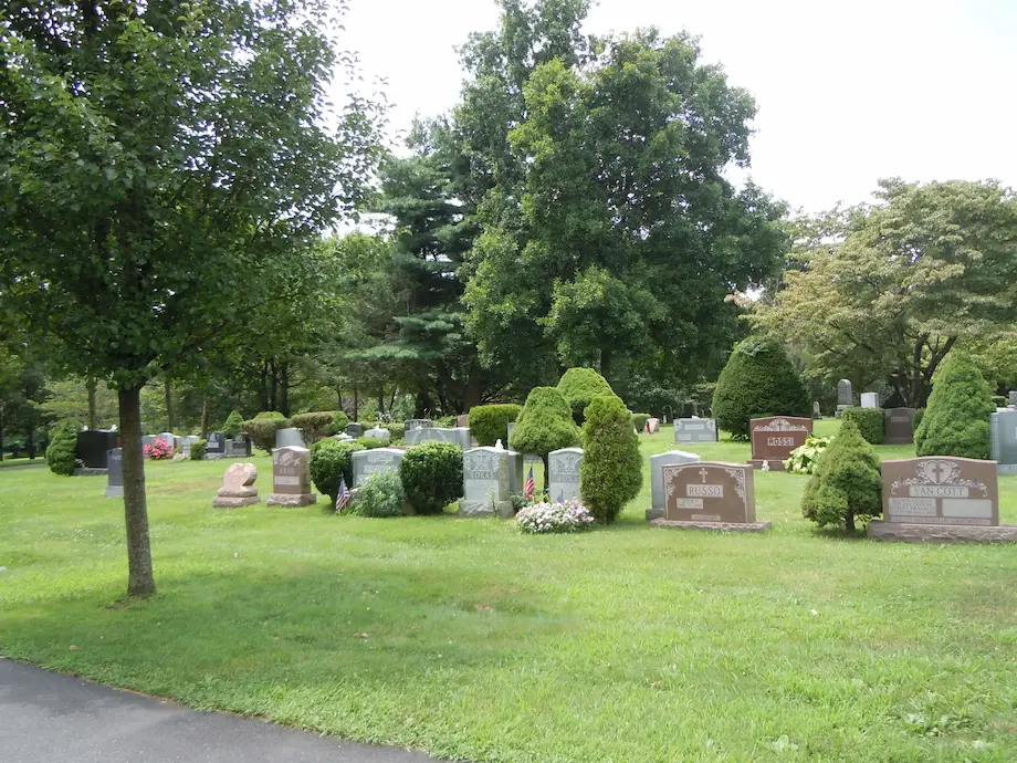 Commack Cemetery Grounds on Long Island, NY